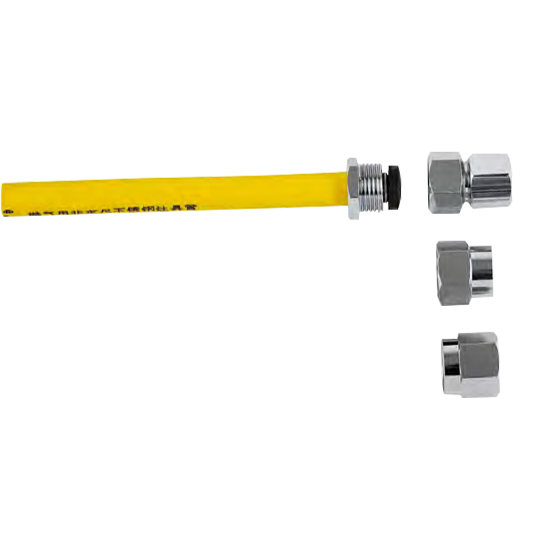 Rostfritt stål Korrugerad gasslang Flame-retardant PVC-belagd ZLR-03 Rostfritt stål Korrugerad gasslang Flame-retardant PVC-belagd ZLR-03