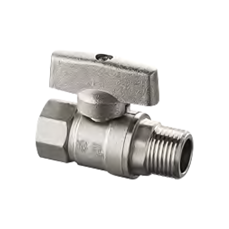 Intern och extern trådkulventil Intern och extern trådkulventil